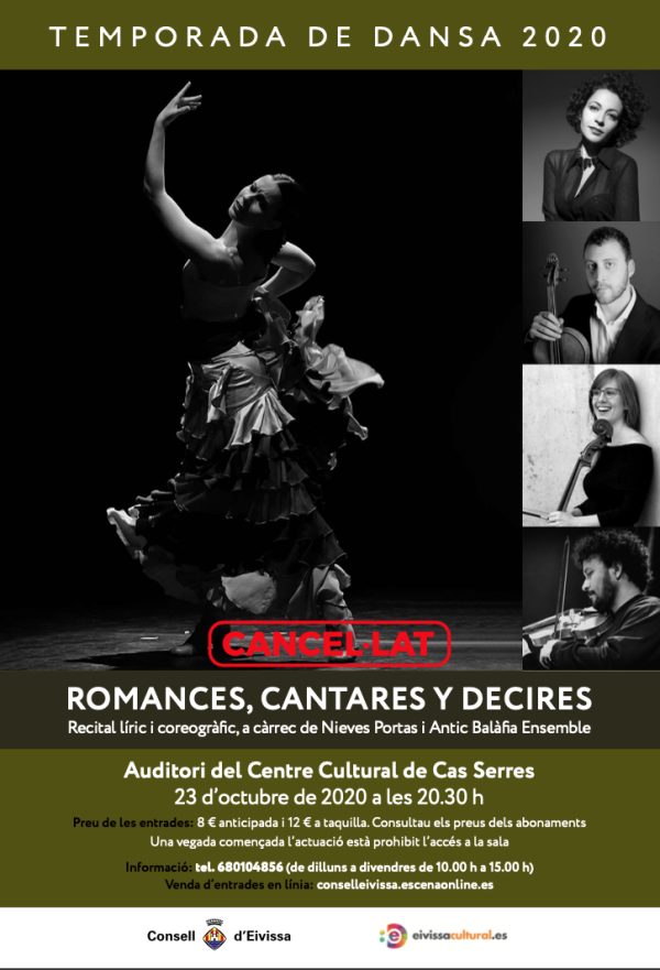 Danza: Romances, cantares y decires (Cancelado)